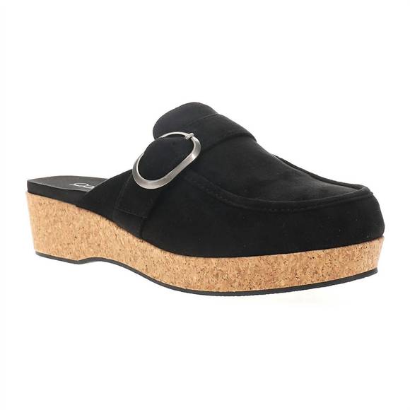 NEW CORKYS FOOTWEAR all get out in black faux suede - Picture 1 of 5